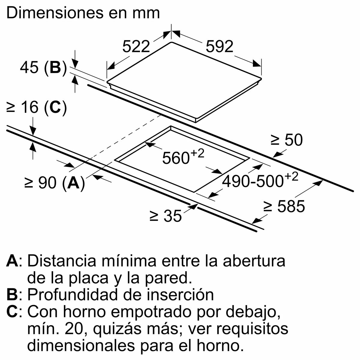 Steklokeramična plošča Siemens AG ET61RBKB8E 5700 W